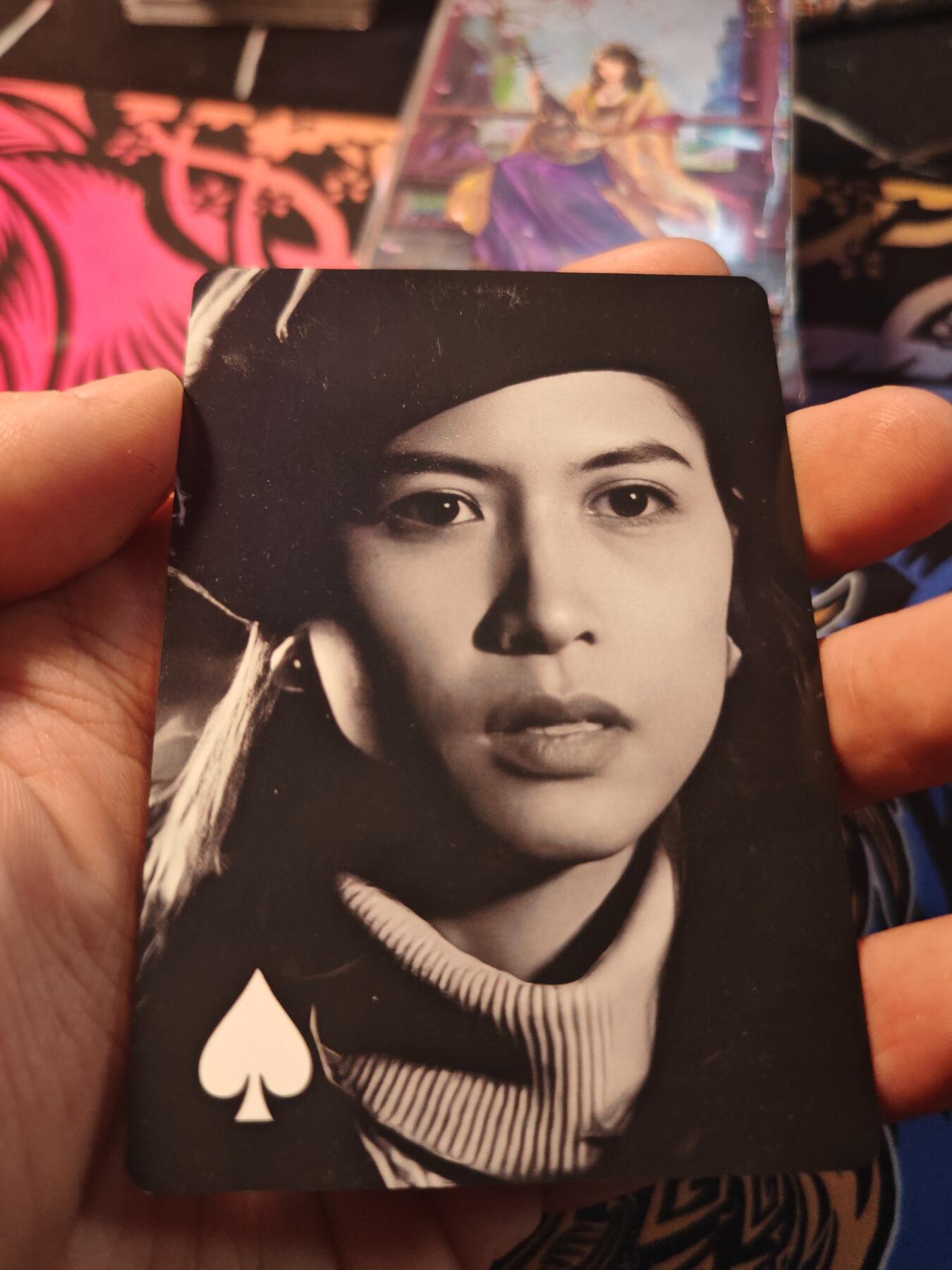 卡牌实验室开始第十一次实验 【明星卡】【印签】美女