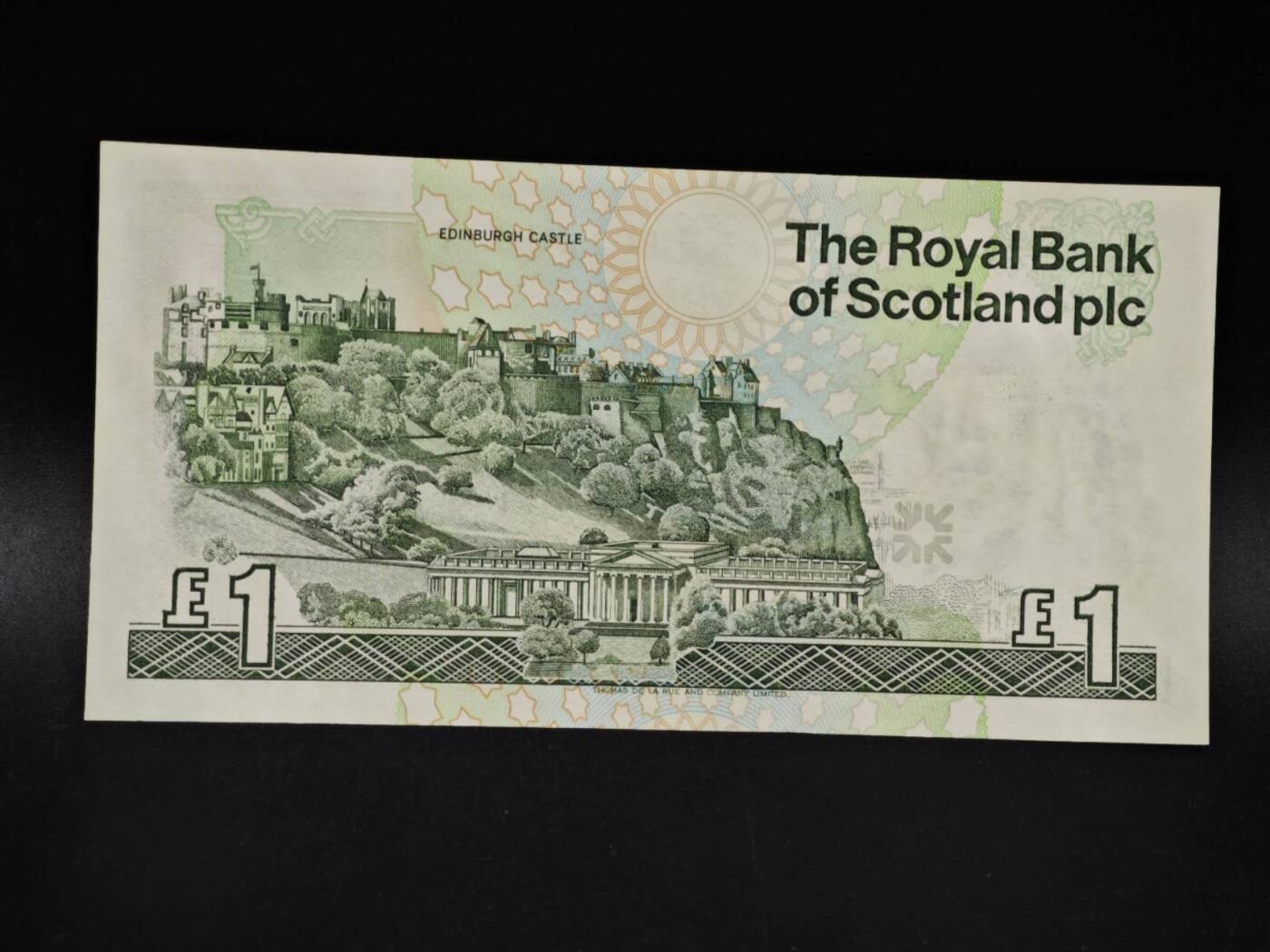 【淘币小摊】限时拍第八百四十五拍  纸币场  满百包邮可预留两周  周一统一发货  苏格兰银行1992年1镑纪念纸币