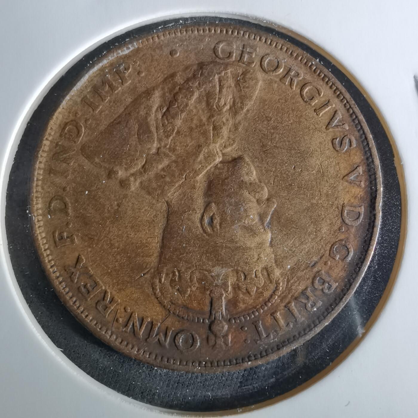 沼泽如烟--第956场 澳大利亚1922年一便士