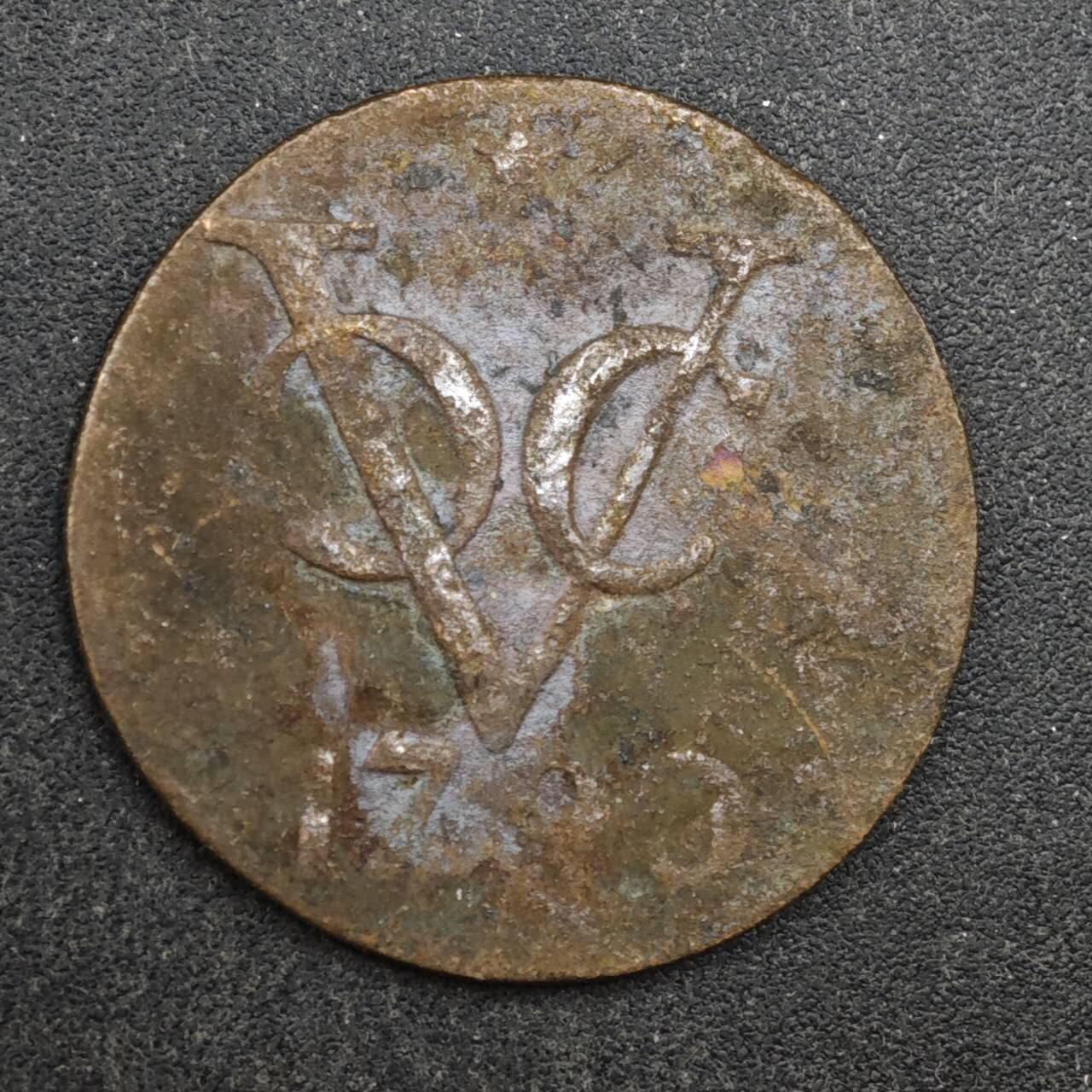 【淘币小摊】实时拍第八百四十四拍   散币场   满百包邮可预留二周 每周一统一发货   荷属东印度1790年VOC铜币