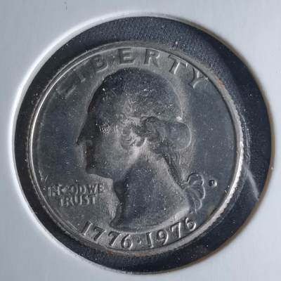 沼泽如烟--第956场 - 美国1976年25分纪念币