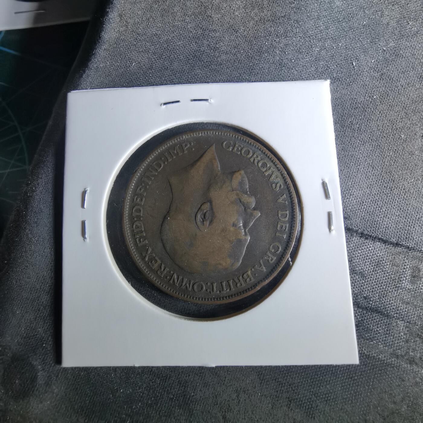 沼泽如烟--第956场 英国1912年1便士