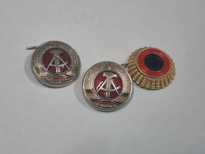 韵星假日拍卖第三十六期 -- Rimey Holidays Auction 36 - 民主德国帽徽一组