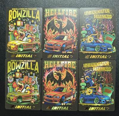 天玑星卡拍第159期《1.12周一截拍》持续收拍收评中 满赠卡需备注 - 京珞卡牌 头文字D 六张