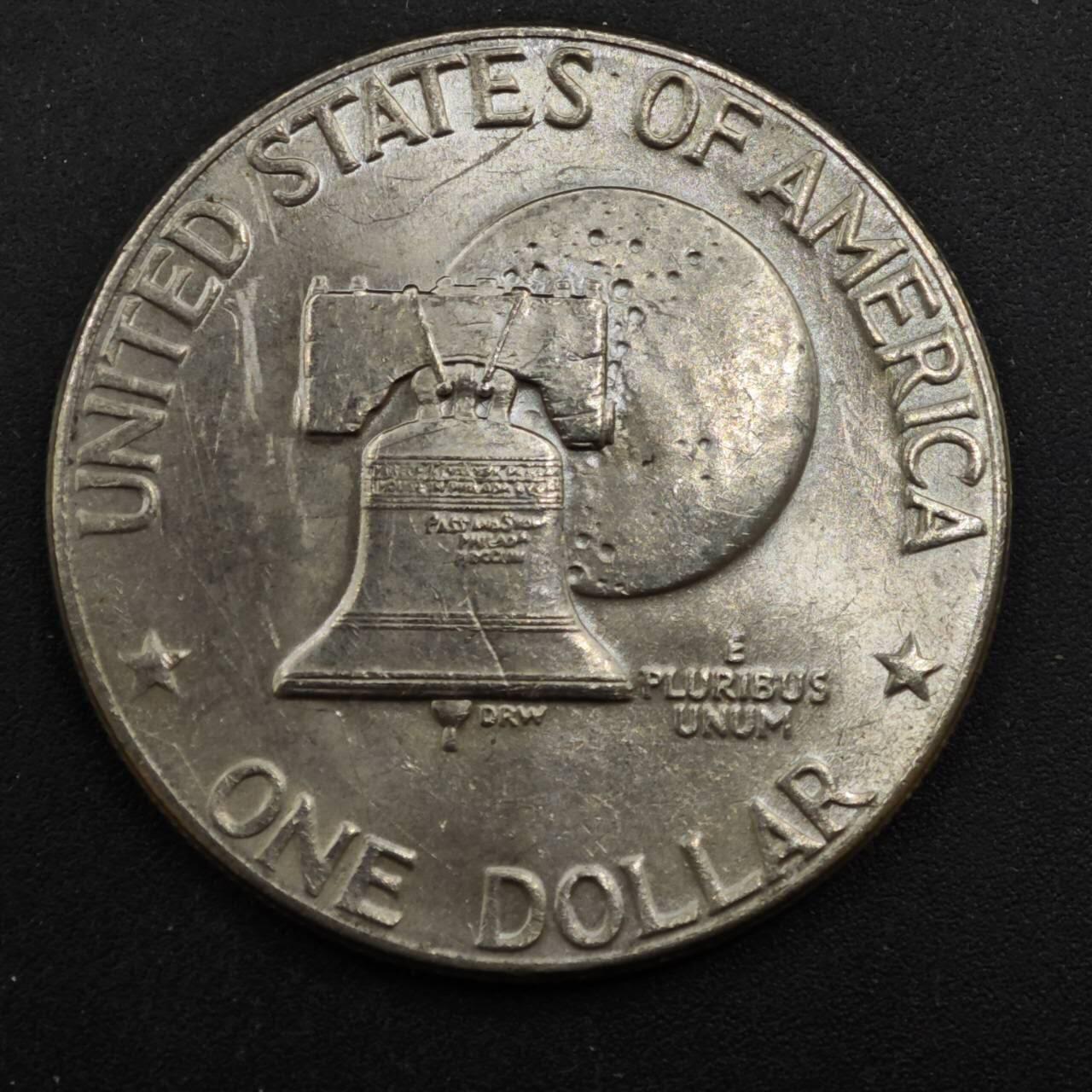 【淘币小摊】实时拍第八百四十四拍   散币场   满百包邮可预留二周 每周一统一发货   美国1976年建国200周年一美元