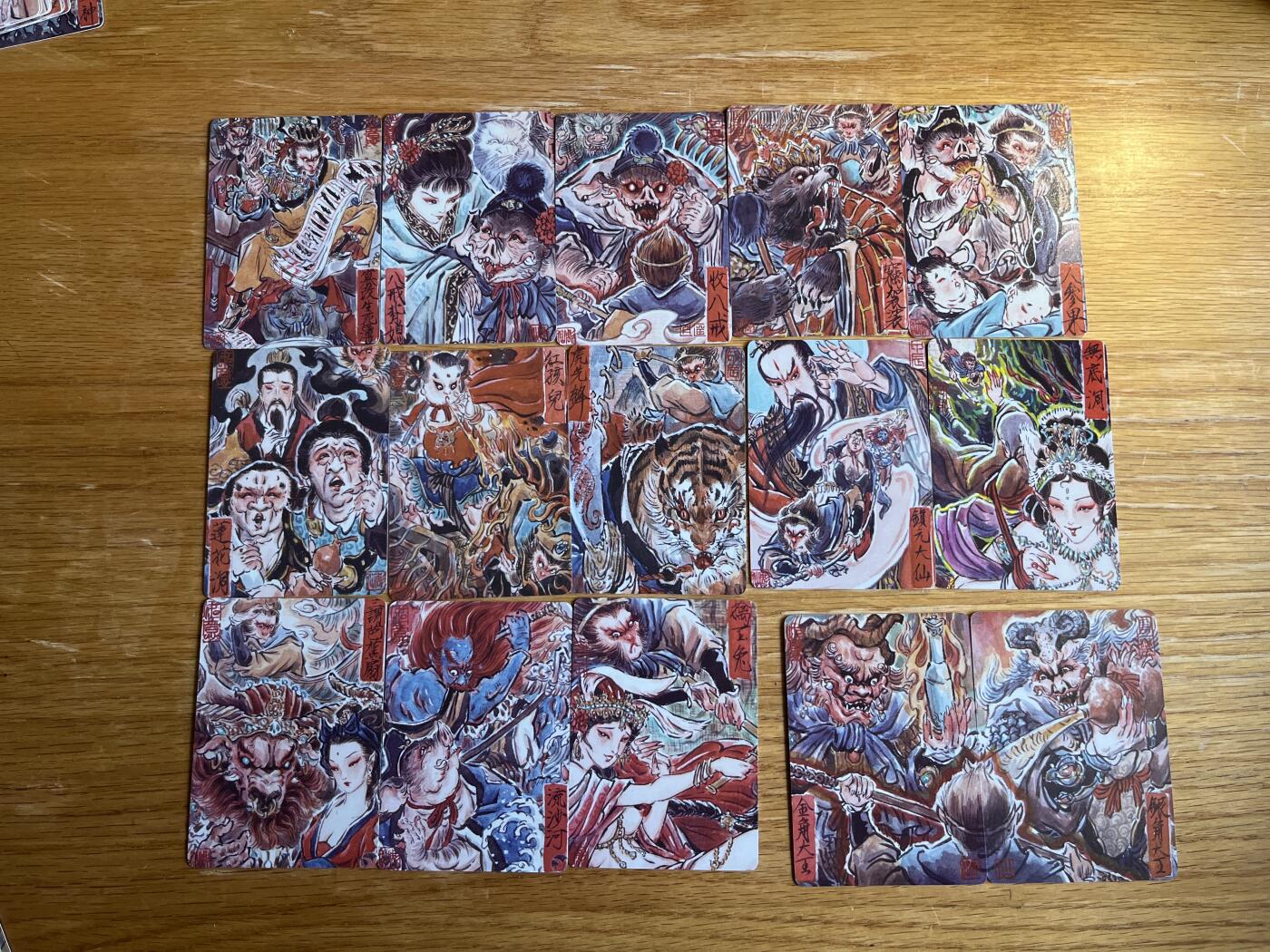 欢迎送拍、零成本上架，释放现金流，合理分配上拍卡品 【普卡套27张】彫仙 西游系列（非常精美好多多对你能拼一起）