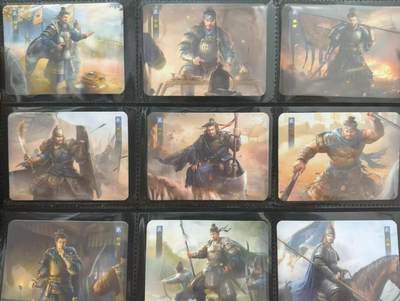 跨世纪的玩卡者们第7期 - 普卡81张【三国：谋定天下】定制典藏卡第一弹 横版立绘全画幅