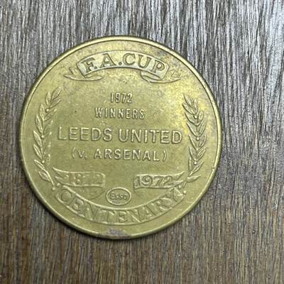 【铜匠收藏】★第137场★散币场。不寄存，30包邮。不满30元，支付5元运费。《接受代拍 代送NGC评级》 - 21【无寄存】1972年埃索（Esso）发行的英格兰足总杯百年纪念章