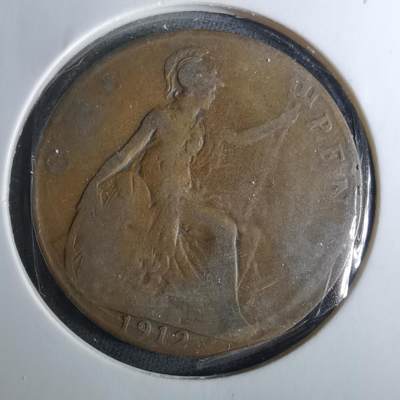 沼泽如烟--第956场 - 英国1912年1便士