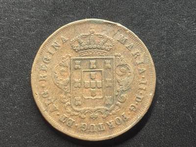 邮泉阁限时拍卖第三十九场 欧洲专场（硬币在国外。请付邮费6元。） 葡萄牙1842年10里斯