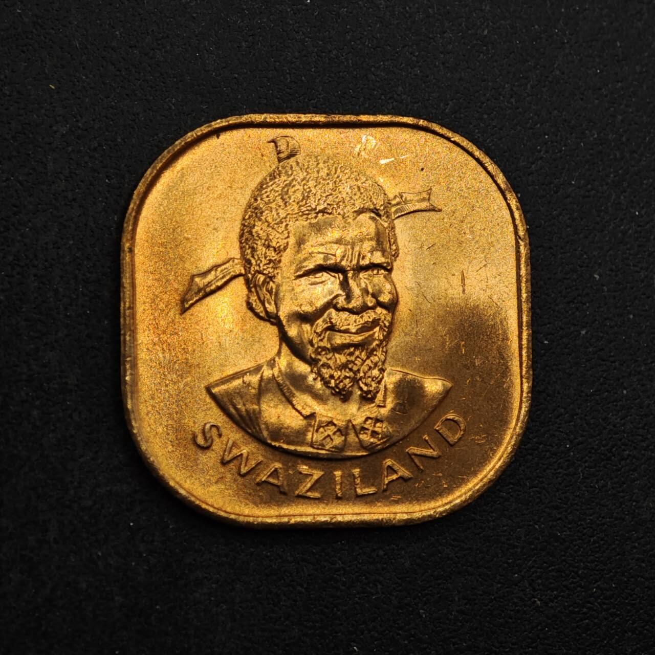 【淘币小摊】实时拍第八百四十四拍   散币场   满百包邮可预留二周 每周一统一发货   斯威士兰1982年2分铜币