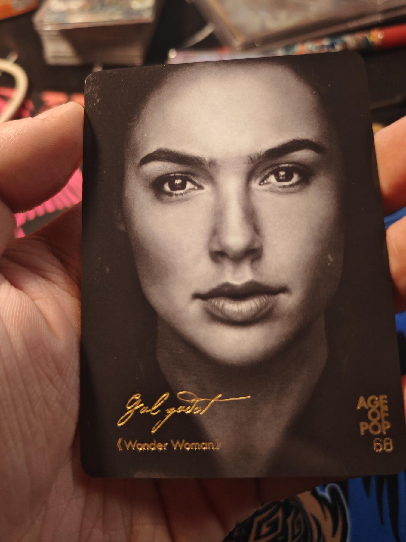 卡牌实验室开始第十一次实验 【黑白明星卡】 神奇女侠