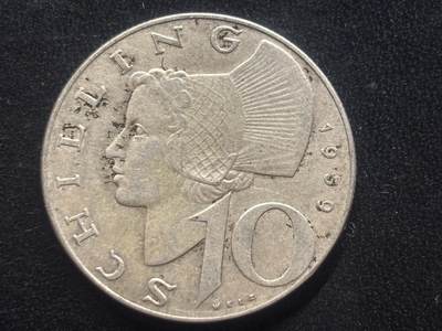 邮泉阁限时拍卖第三十九场 欧洲专场（硬币在国外。请付邮费6元。） - 奥地利1959年10先令银币