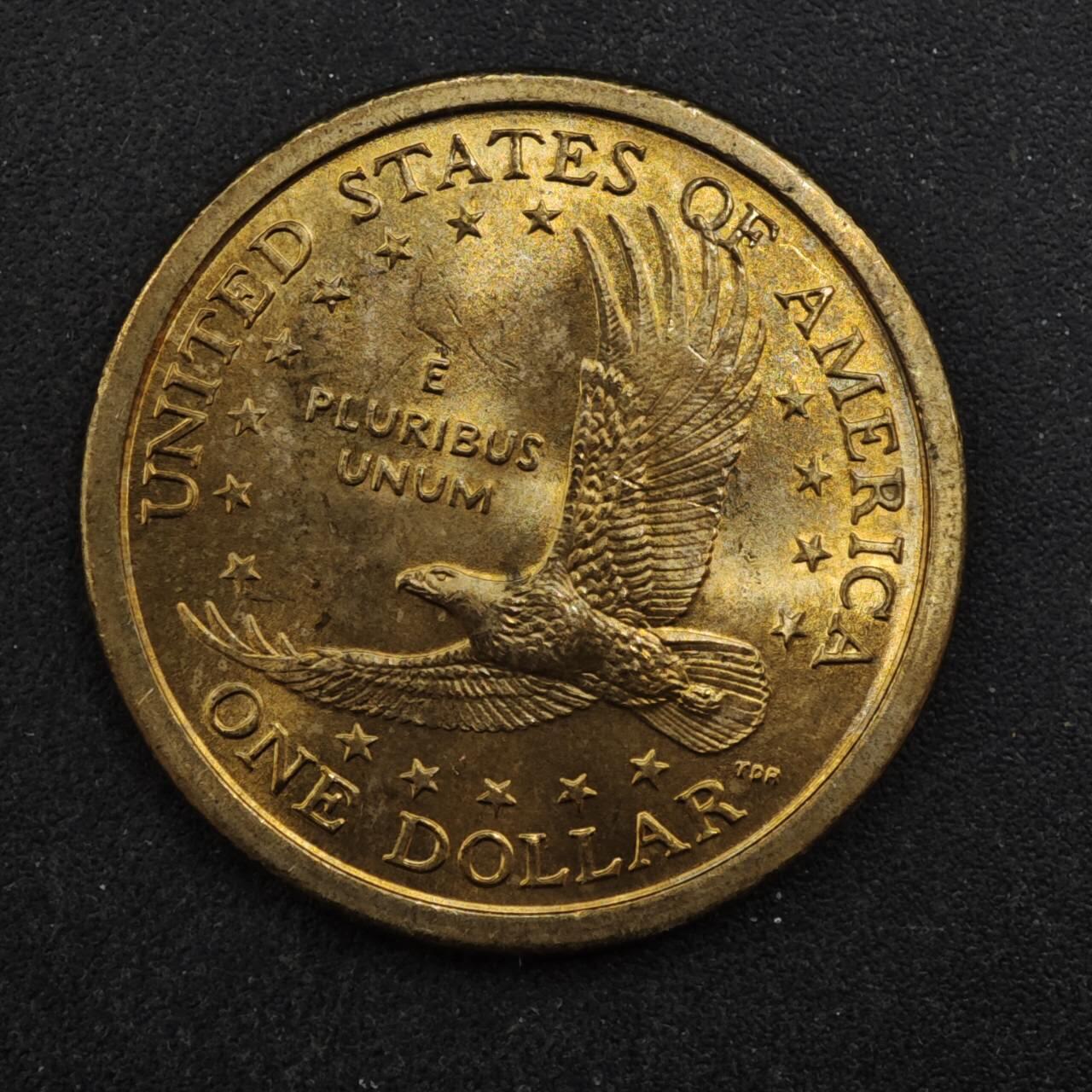 【淘币小摊】实时拍第八百四十四拍   散币场   满百包邮可预留二周 每周一统一发货   美国2000年萨卡加维亚美元