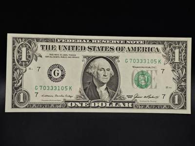 【淘币小摊】限时拍第八百四十五拍  纸币场  满百包邮可预留两周  周一统一发货  - 美国1985年1美元纸币