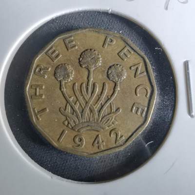 沼泽如烟--第956场 - 英国1942年3便士