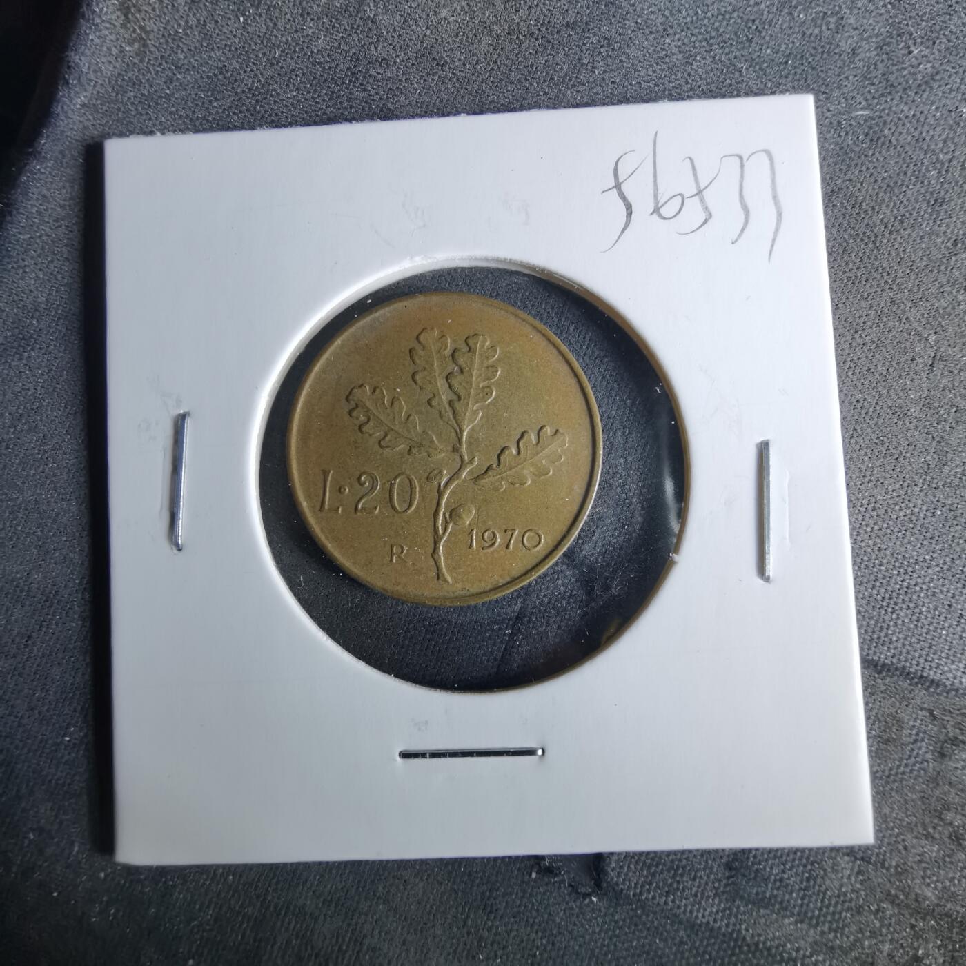 沼泽如烟--第956场 意大利1970年20里拉