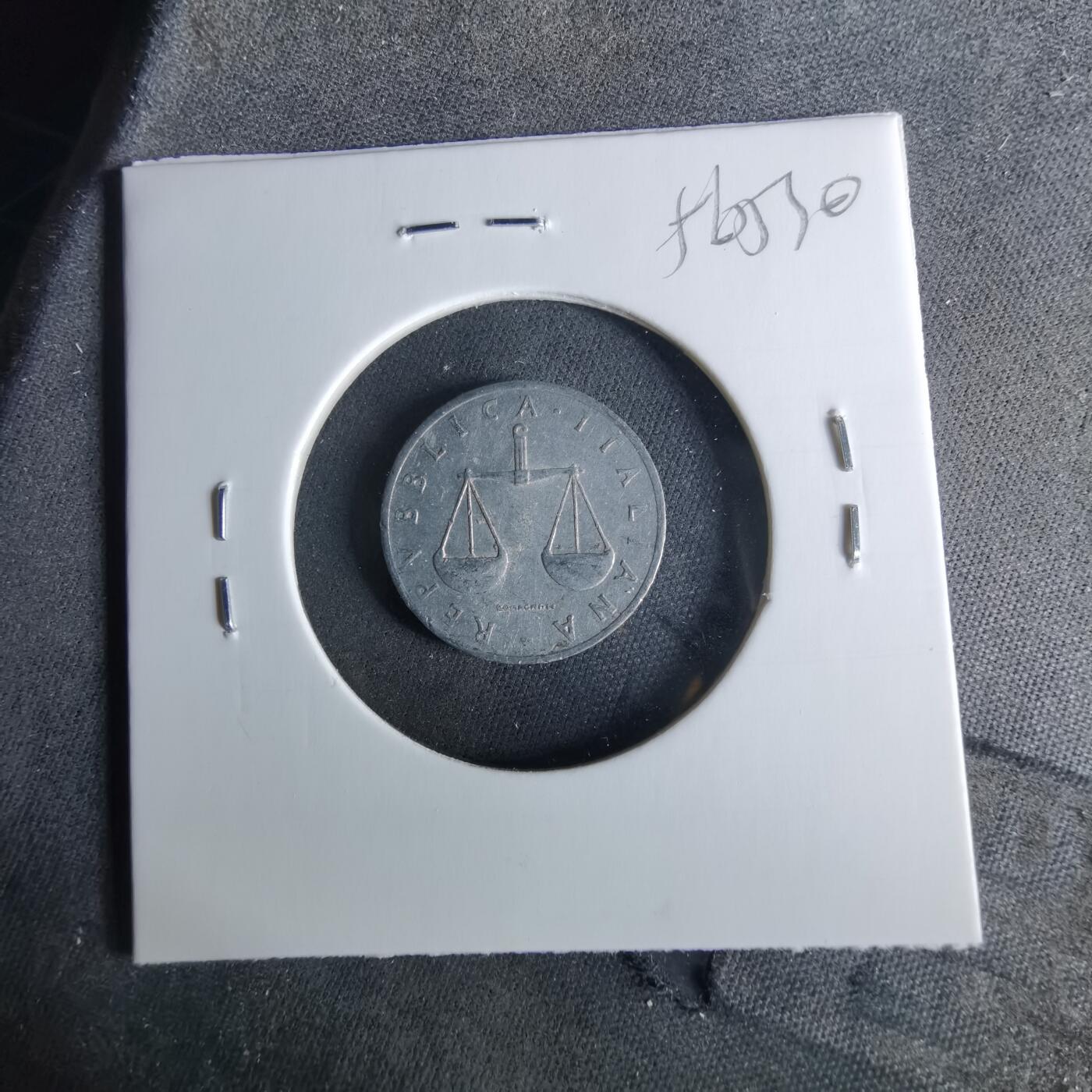 沼泽如烟--第956场 意大利1955年份1里拉