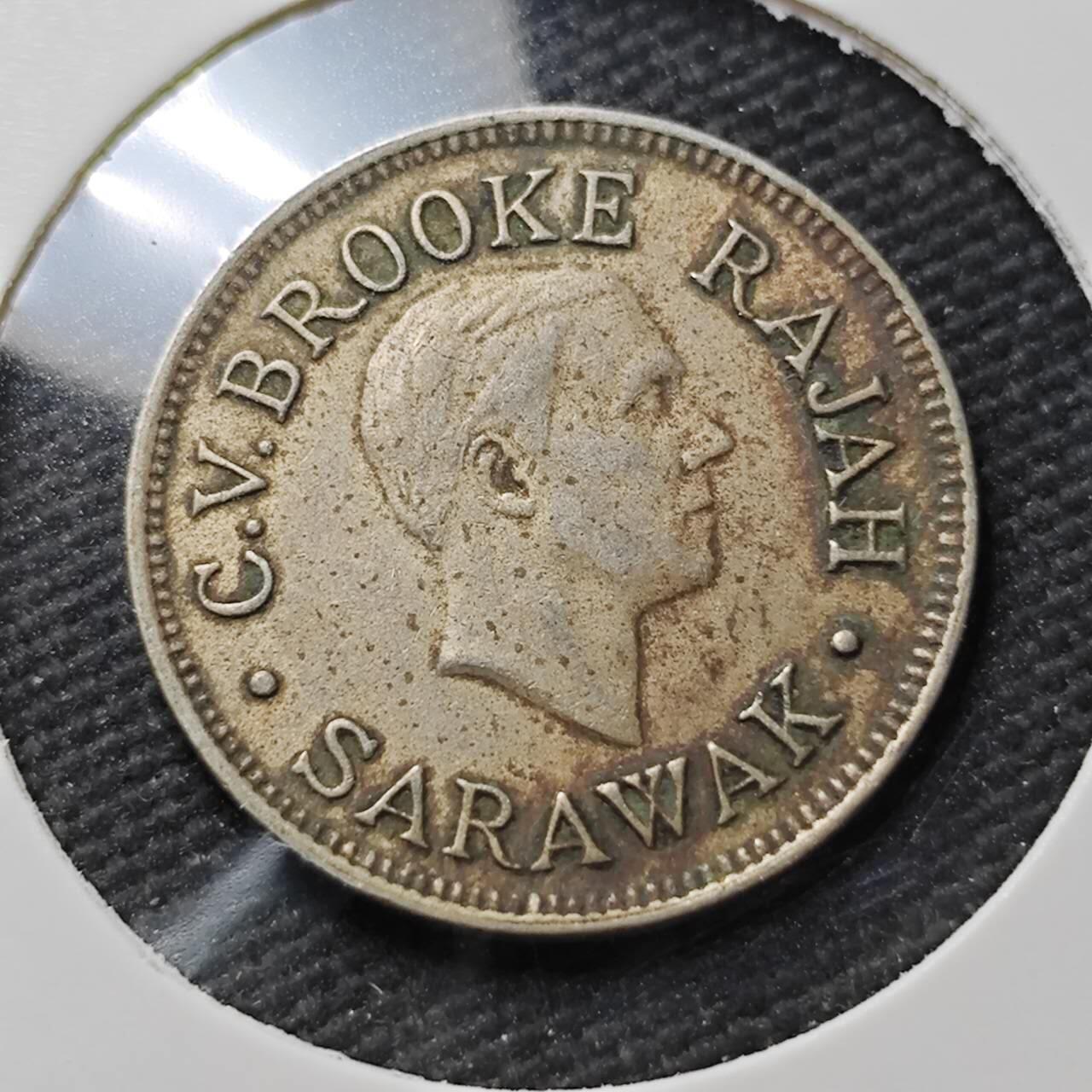 KK钱币收藏小铺  第399期  百期特拍（四拍之三）2月预留时间 周末发货  1920沙捞越5分镍币