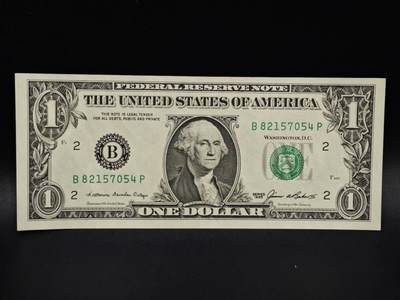 【淘币小摊】限时拍第八百四十五拍  纸币场  满百包邮可预留两周  周一统一发货  - 美国1985年1美元纸币