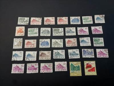 博彦收藏  TM 1月14日 8点 邮票专场 全场包邮 - 普票 旧票一组，具体以图片为准，个别有薄/瑕疵，大部分上品