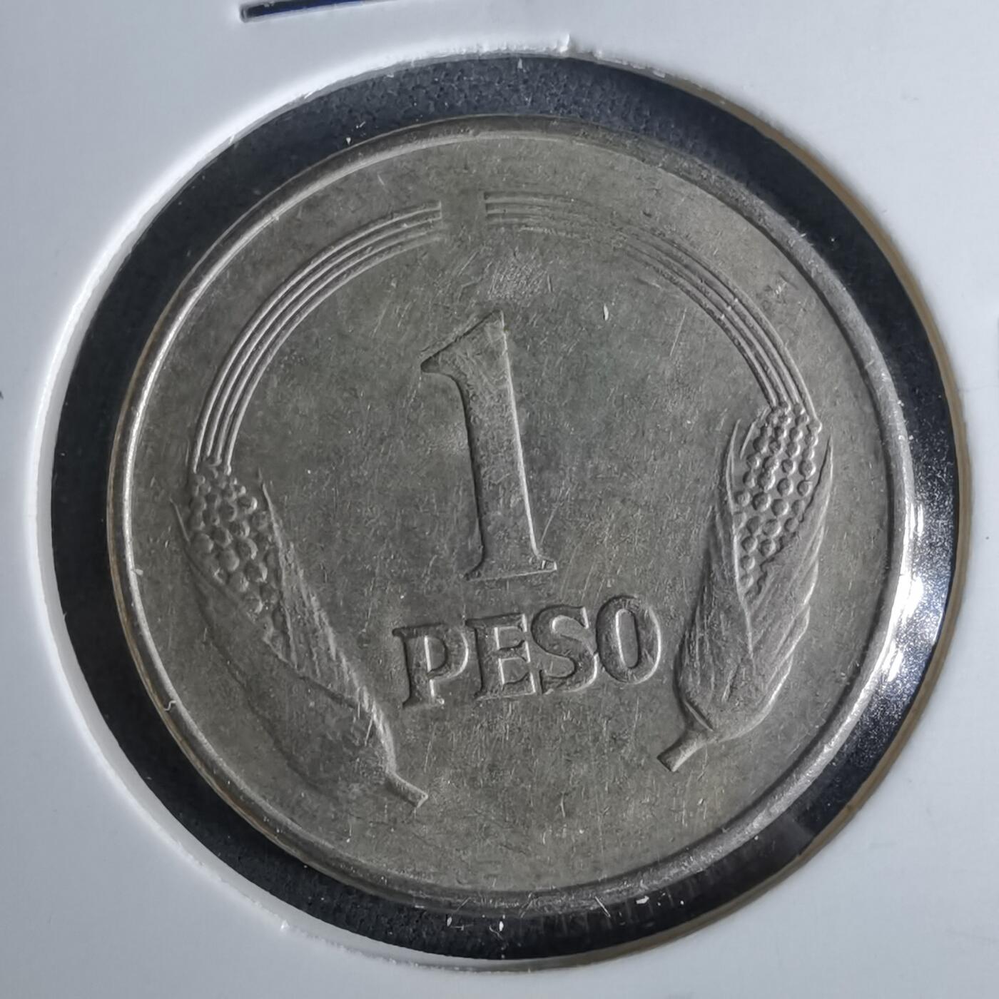 沼泽如烟--第956场 哥伦比亚1977年1比索