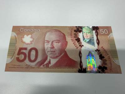 🐍甜小邱世界纸币收藏🐍第139期精品场💐 - 【流通品 AHS首发冠】加拿大 50元
