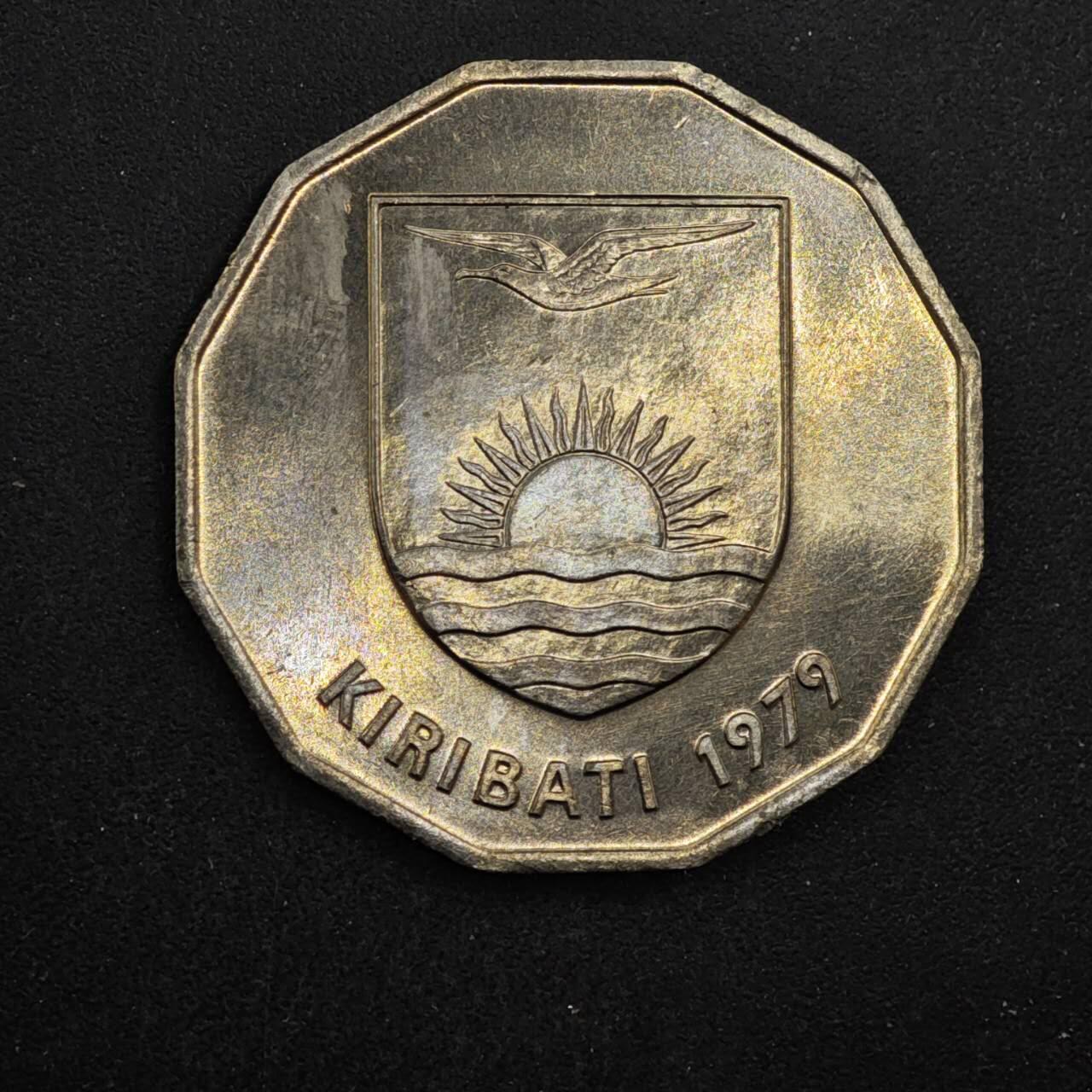 【淘币小摊】实时拍第八百四十四拍   散币场   满百包邮可预留二周 每周一统一发货   基里巴斯1979年一元镍币