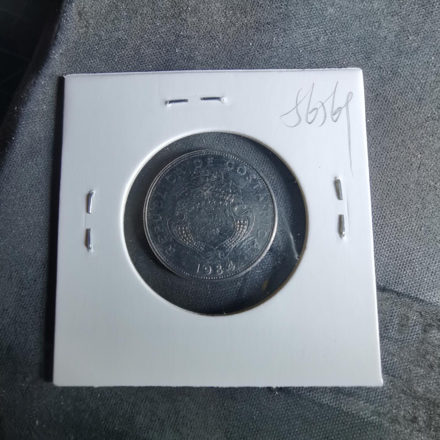 沼泽如烟--第956场 哥伦比亚1984年1科朗