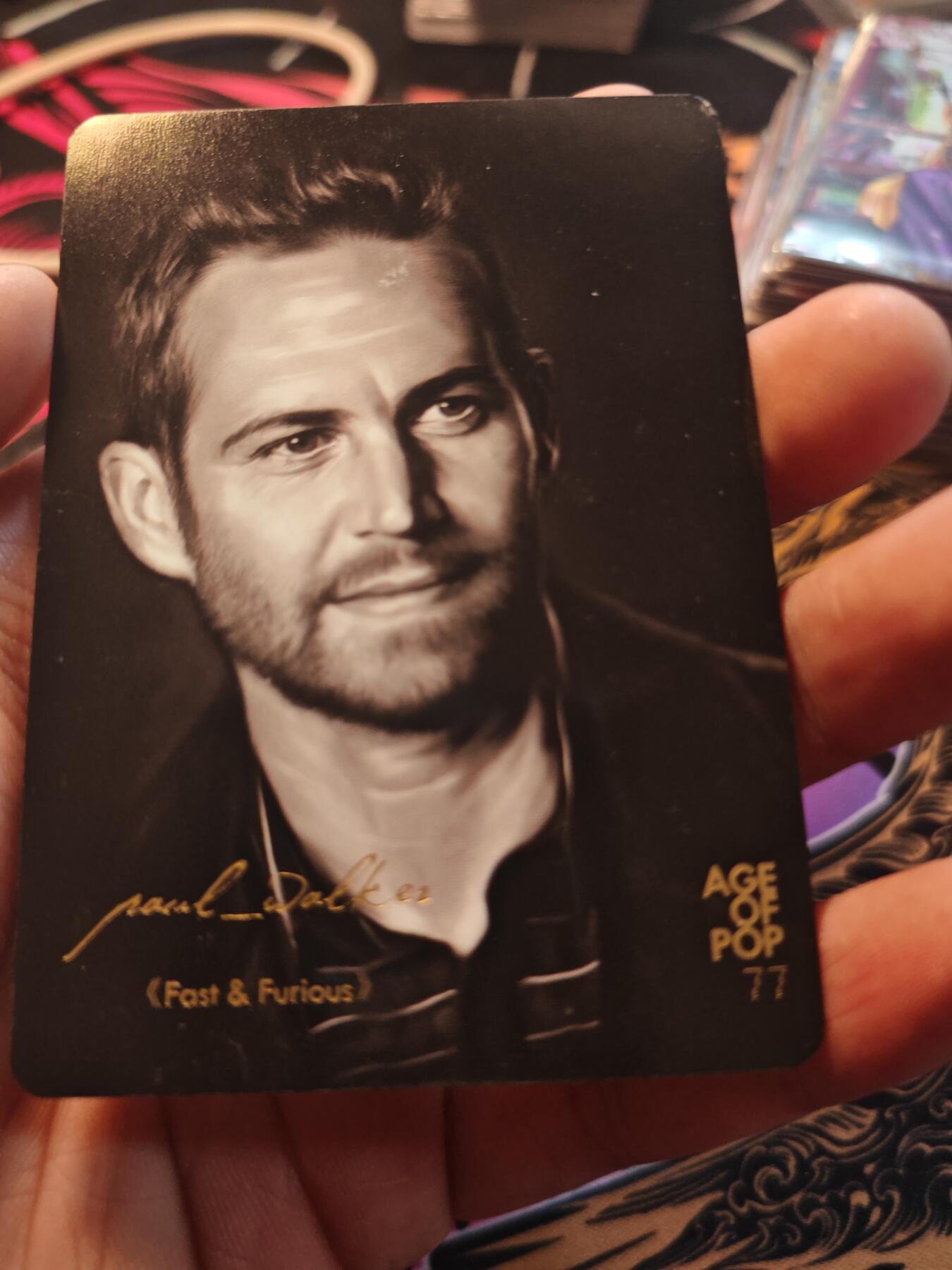 卡牌实验室开始第十一次实验 【黑白明星卡】速度与激情