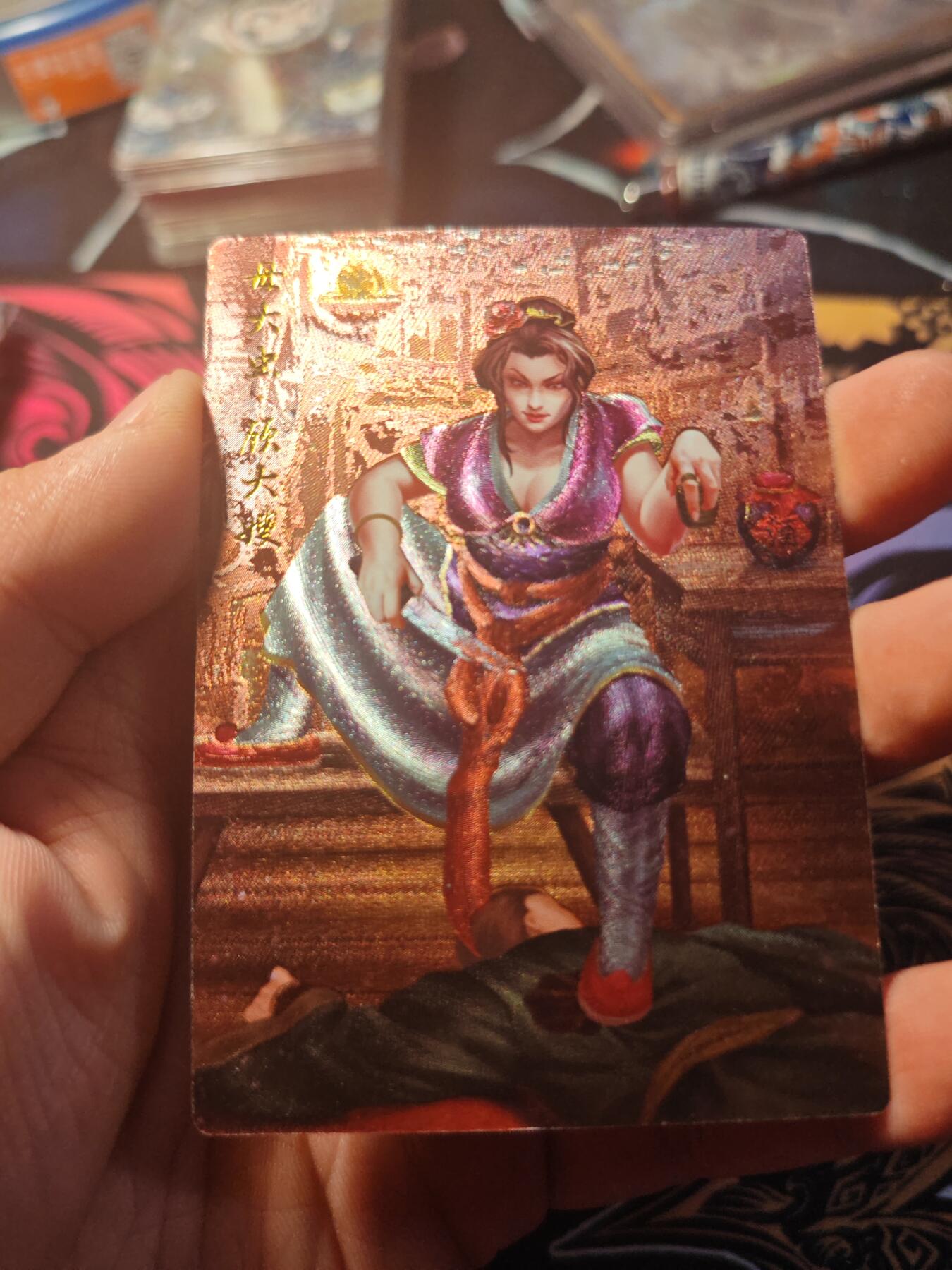 卡牌实验室开始第十一次实验 【水浒】【折光粗闪】顾大嫂