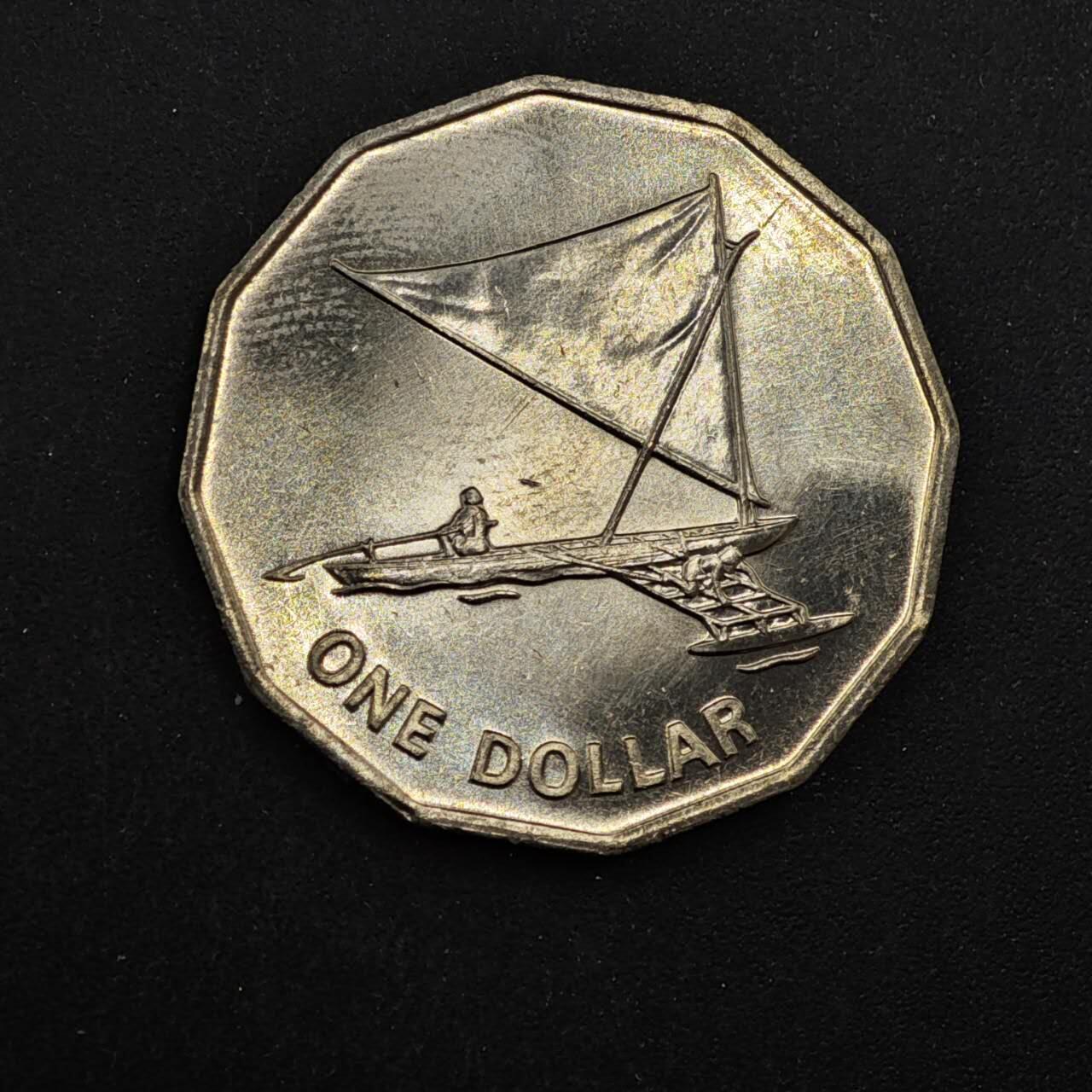 【淘币小摊】实时拍第八百四十四拍   散币场   满百包邮可预留二周 每周一统一发货   基里巴斯1979年一元镍币