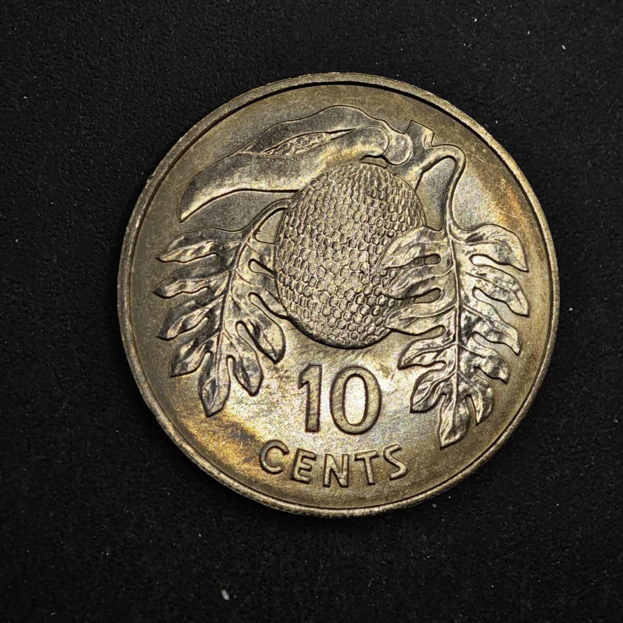 【淘币小摊】实时拍第八百四十四拍   散币场   满百包邮可预留二周 每周一统一发货   基里巴斯1979年10分镍币