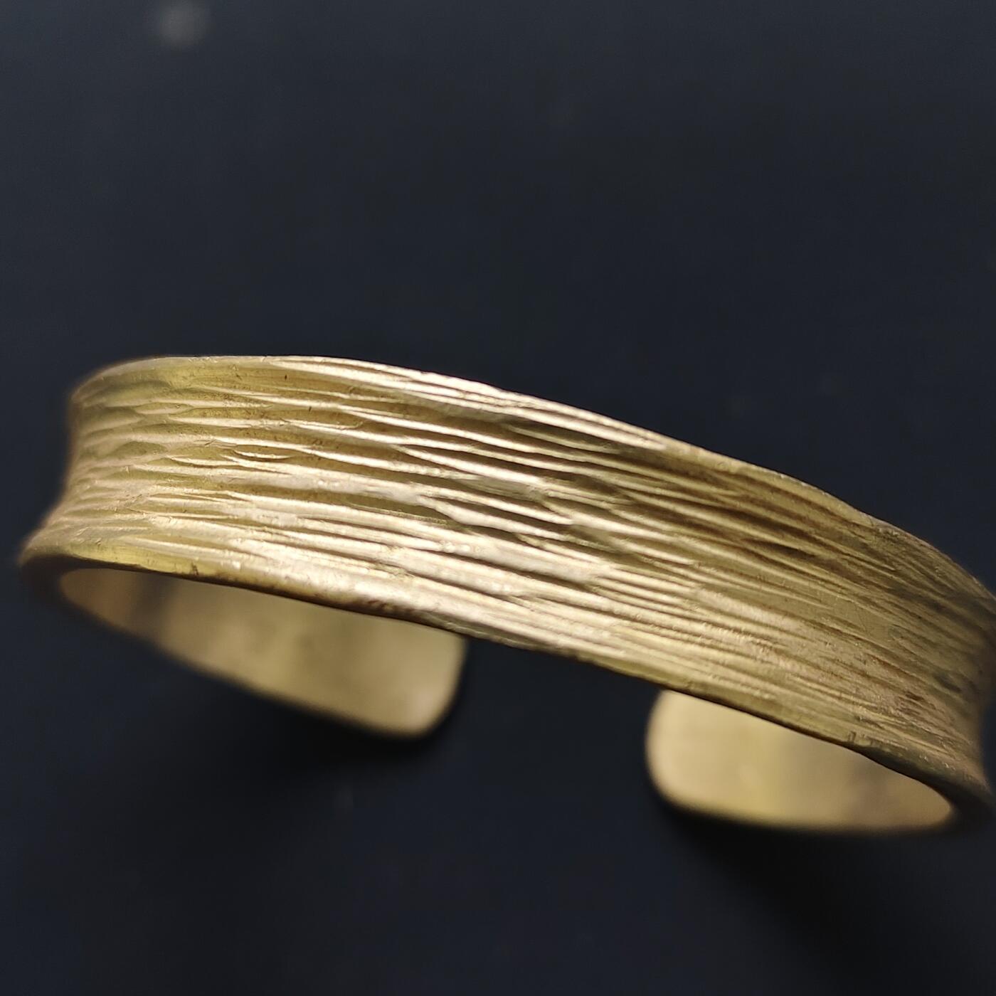 【全场包邮】纯粹捡漏拍493场 【杂件】老银匠雪花足银拉丝999纯银镯-含银标【47.12克，纯银价约847元（按18元银价折算）】