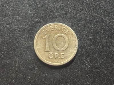 邮泉阁限时拍卖第三十九场 欧洲专场（硬币在国外。请付邮费6元。） 瑞典古斯塔沃五世国王1920年10欧尔