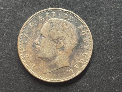 邮泉阁限时拍卖第三十九场 欧洲专场（硬币在国外。请付邮费6元。） 葡萄牙王国1884年5里斯