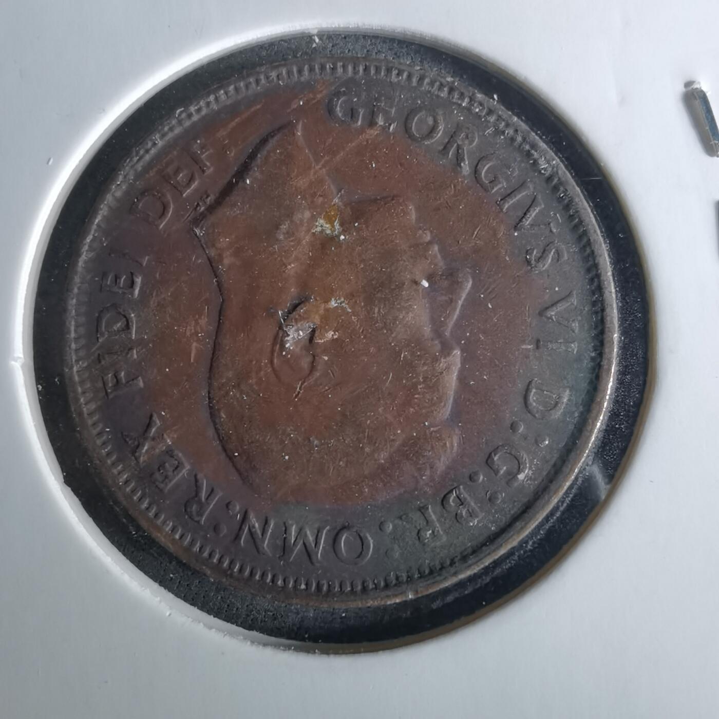 沼泽如烟--第956场 澳大利亚1951年半便士