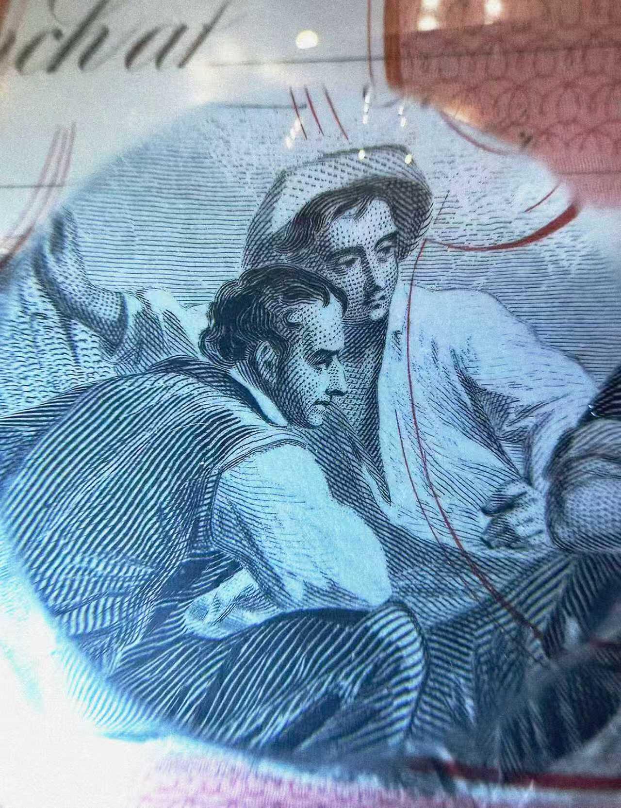 《外钞收藏家》第六百零一期（畅拍场）（本平台长期征集拍品、欢迎藏友们联系合作） 1984年 美国钞票公司(ABNC)印制 100美元雕刻版票样纪念卡 原版纸币1857年间由美国印第安纳州银行(The Bank of the State of Indiana)发行流通 该雕刻版票样纪念卡为百年原钞凹版母版印制(非普通平面印刷)并以极小规模限量发行 