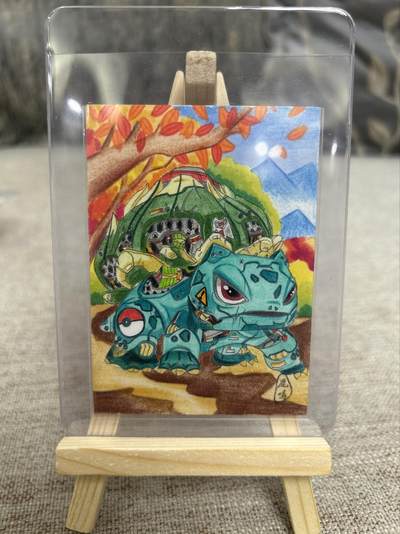 喜灰玩卡拍卖第三期限时免佣金，接代拍，免佣金帮卡友们拍卖，欢迎送拍，释放现金流，让自己有资金可以购买更多喜欢的卡牌，让别的卡友能淘到更多心仪的卡牌 - Tang手绘卡一张（正常卡牌尺寸）