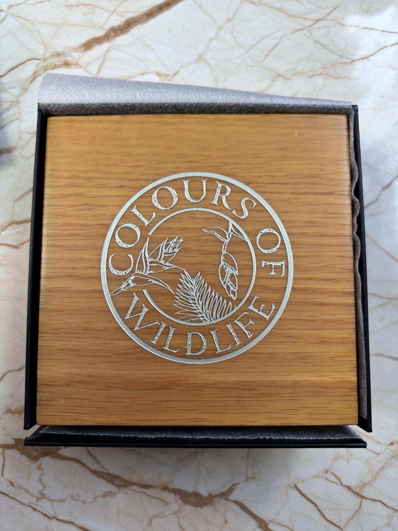 第187期拍卖 巴巴多斯2024年野生动物系列美洲豹3盎司彩银币，999银，发行999枚