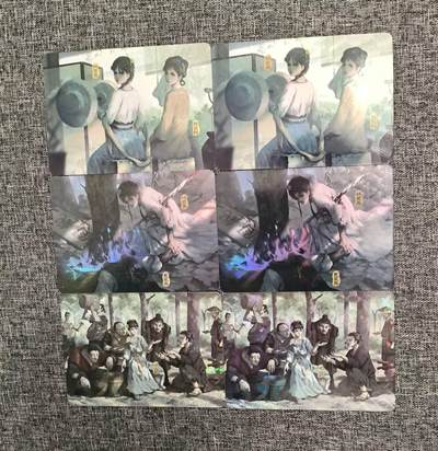 满200包邮！龙虎卡牌-七一场（满200元包邮，无佣金，每周六结拍，欢迎送拍） - 彩闪+纱布闪 冰狗 反差水浒双工艺