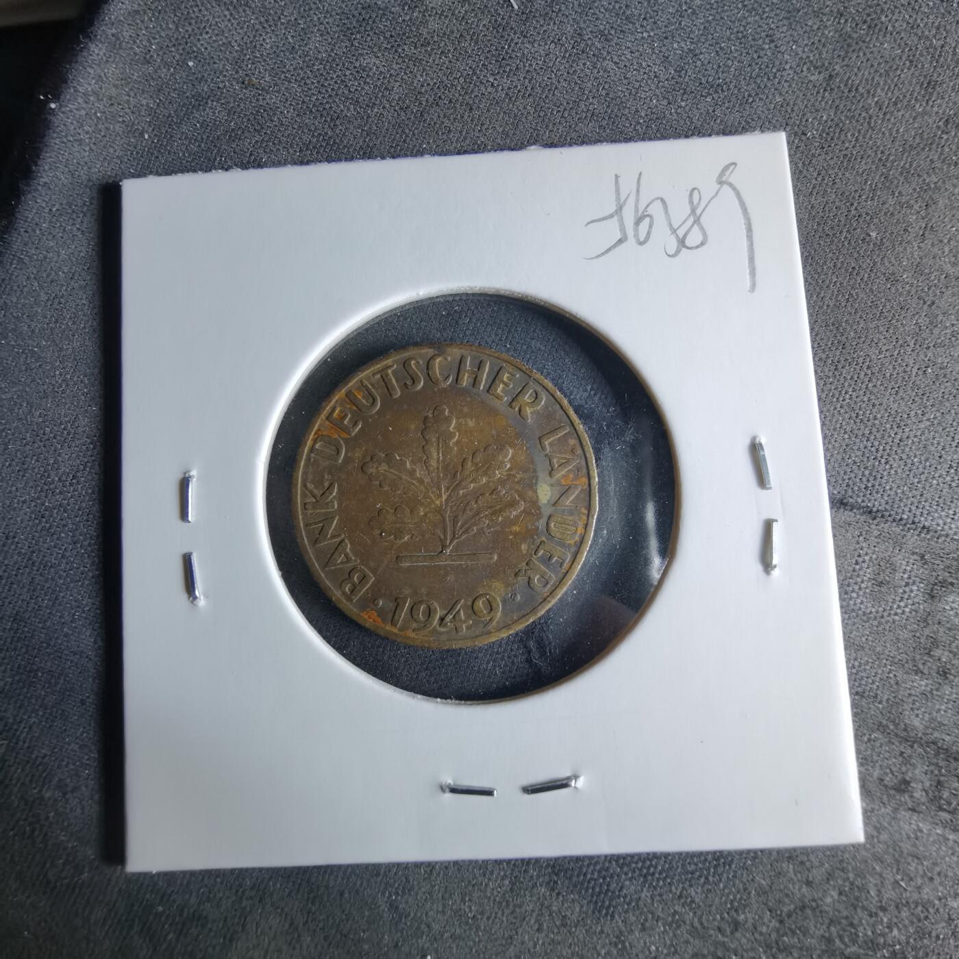 沼泽如烟--第956场 德国1949年10芬尼