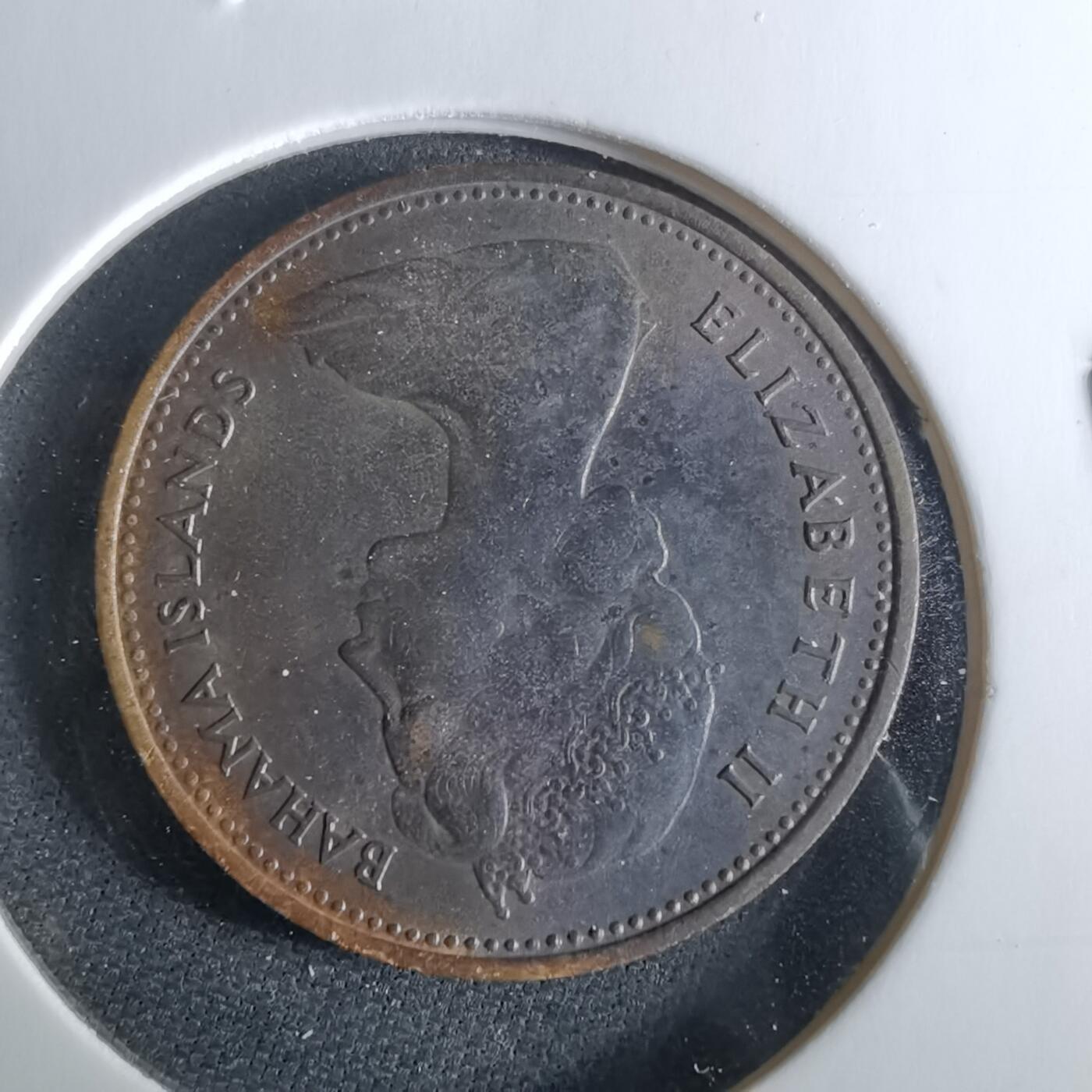 沼泽如烟--第956场 巴哈马1966年一分