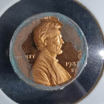 沼泽如烟--第956场 - 美国1987年一分精制币