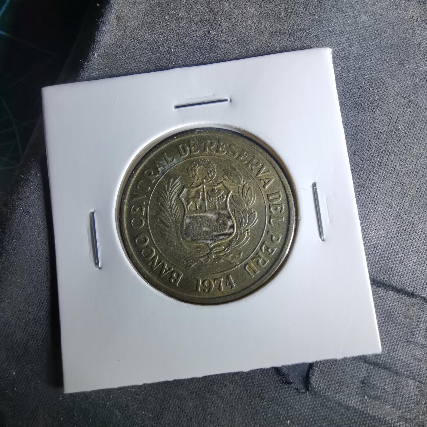 沼泽如烟--第956场 秘鲁1974年1索尔