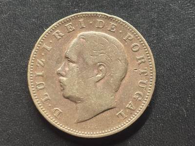 邮泉阁限时拍卖第三十九场 欧洲专场（硬币在国外。请付邮费6元。） 葡萄牙王国1883年10里斯