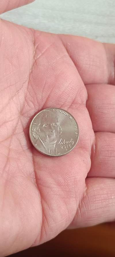 万国钱币第三场 - 近全新美国5美分