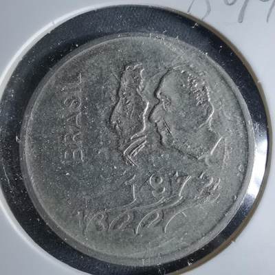 沼泽如烟--第956场 - 巴西1972年1克鲁塞罗纪念币