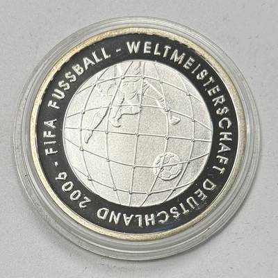 S&S Numismatic世界钱币-拍卖 第118期  - 德国2005年 德国世界杯 10欧元精制纪念银币 18克925银