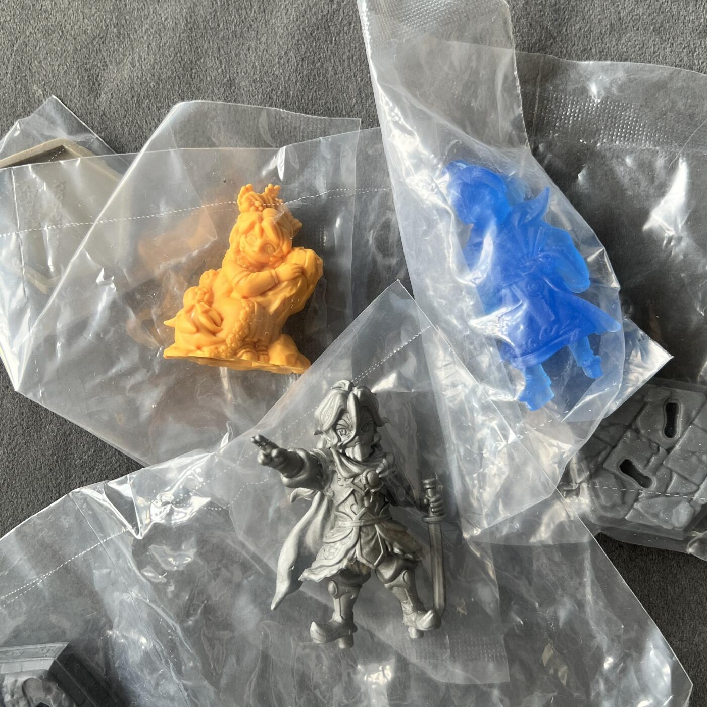 锦色铺子的潮玩拍第七期 卡游 橡皮人随机 三个